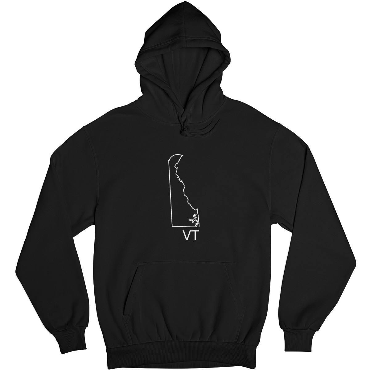 Delaware Unisex Hoodie | Black