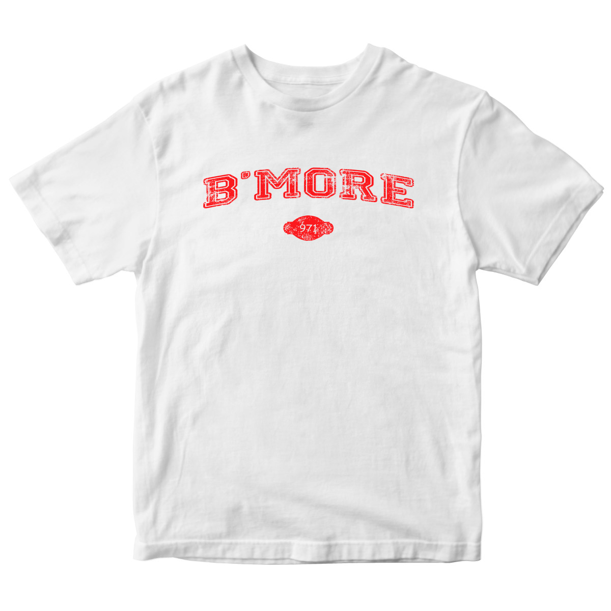 B'more 1729 Represent Toddler T-shirt | White