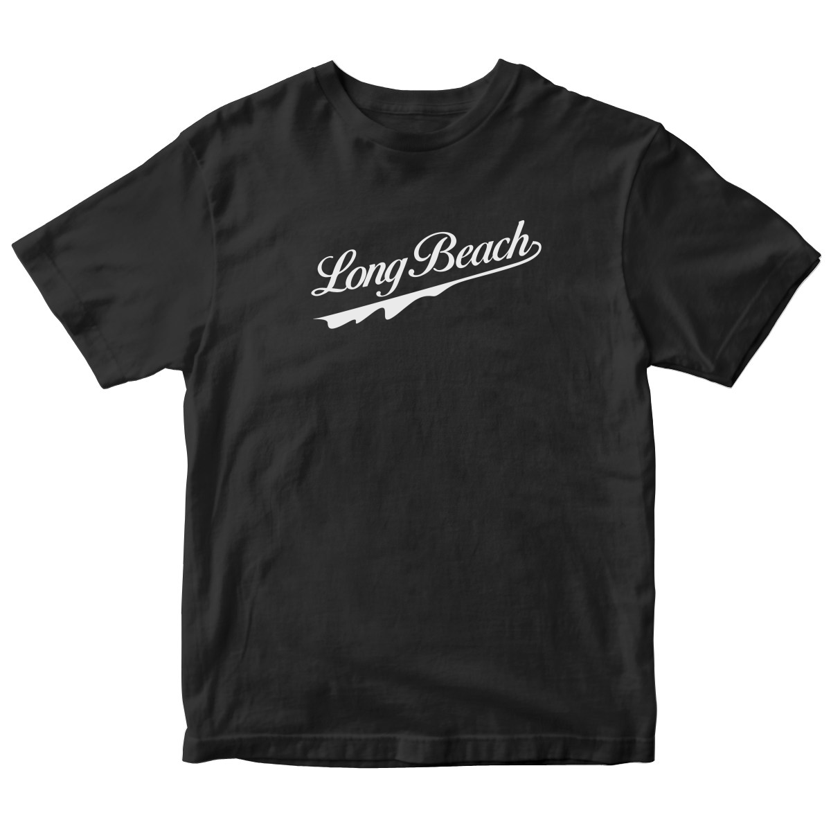 Long Beach Kids T-shirt | Black