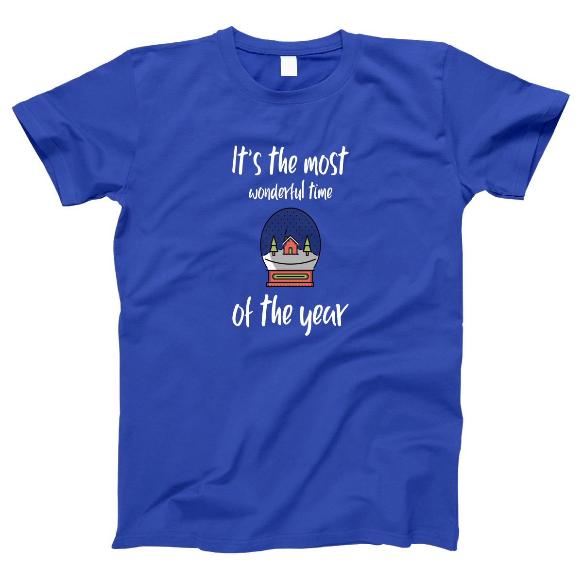 It is the Most Wonderful Time of the Year Women's T-shirt | Blue