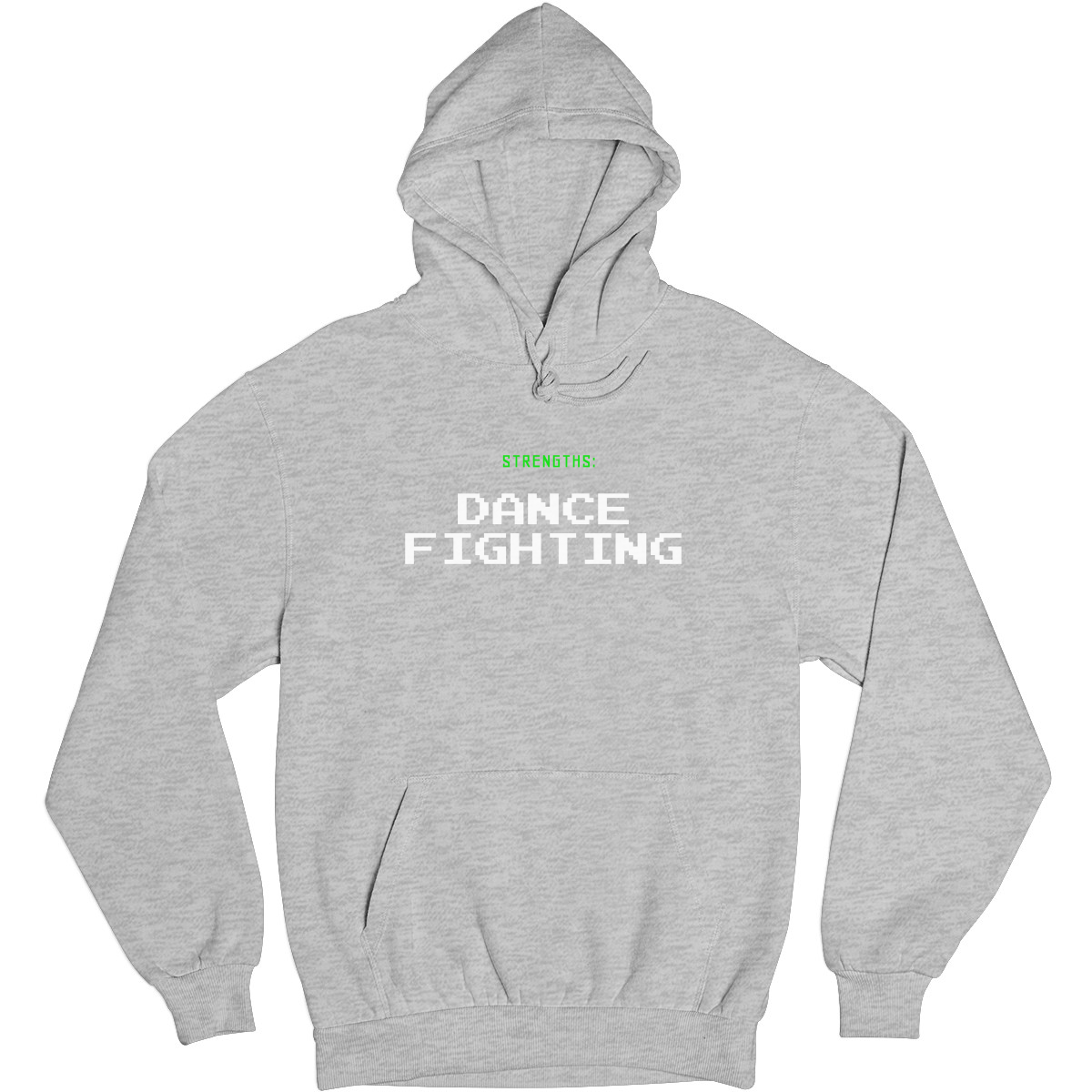 Strengths Dance Fighting  Unisex Hoodie | Gray