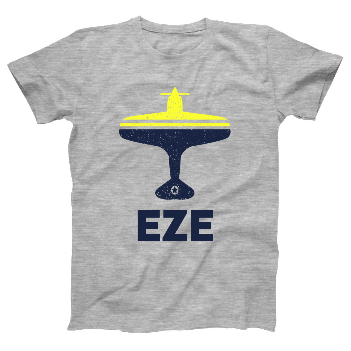 Fly Buenos Aires EZE Airport Women's T-shirt | Gray