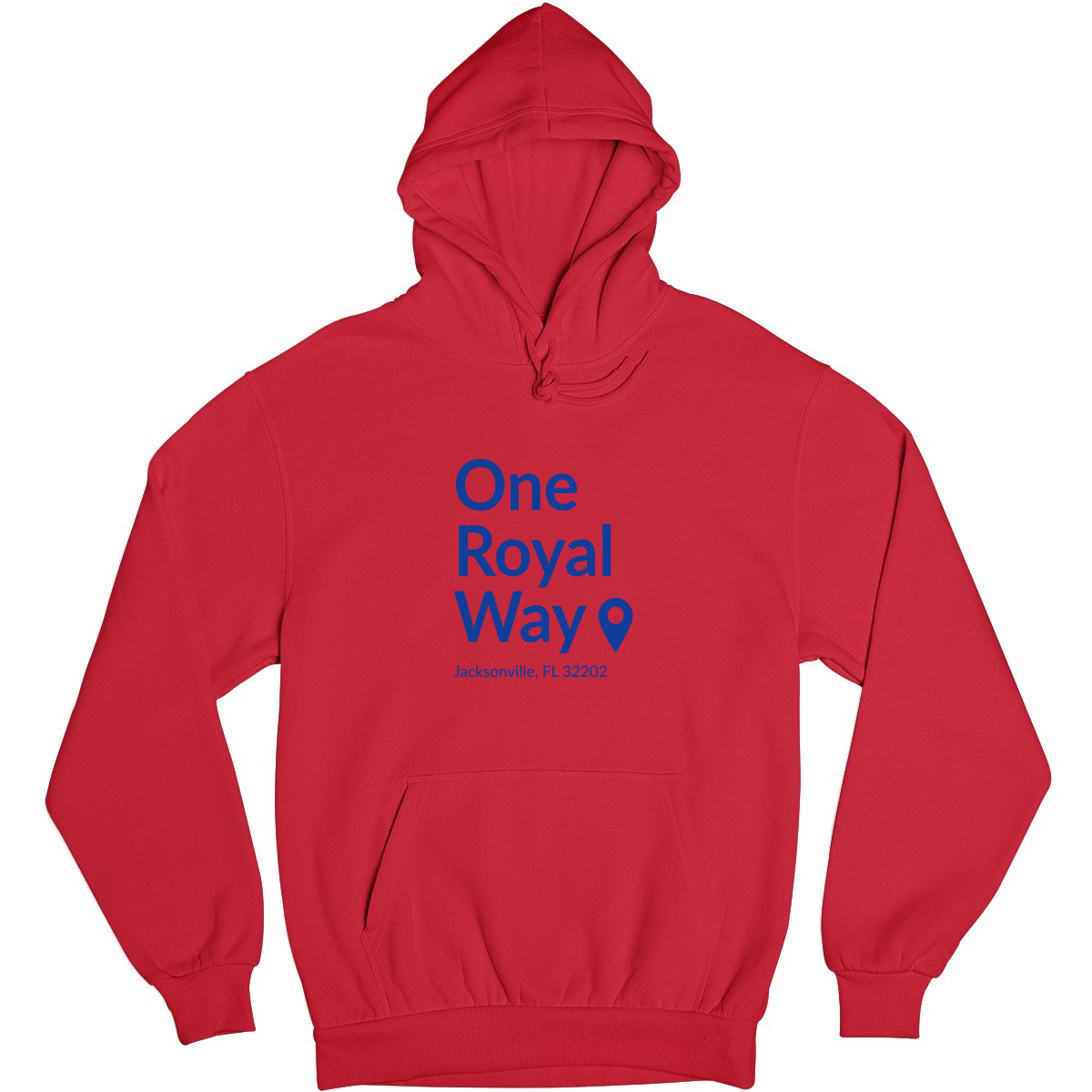 Kansas City Baseball Stadium Unisex Hoodie | Red