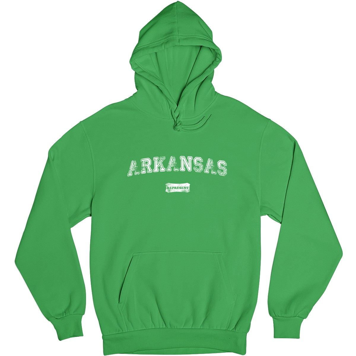 Arkansas Represent Unisex Hoodie | Green