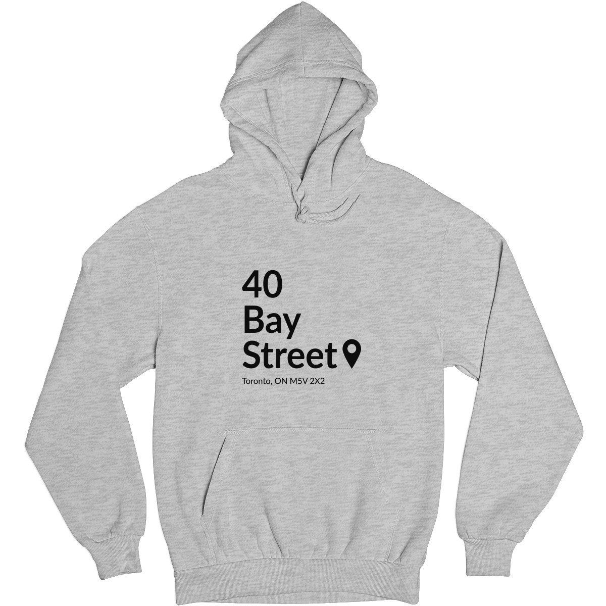 Toronto Basketball Stadium Unisex Hoodie | Gray