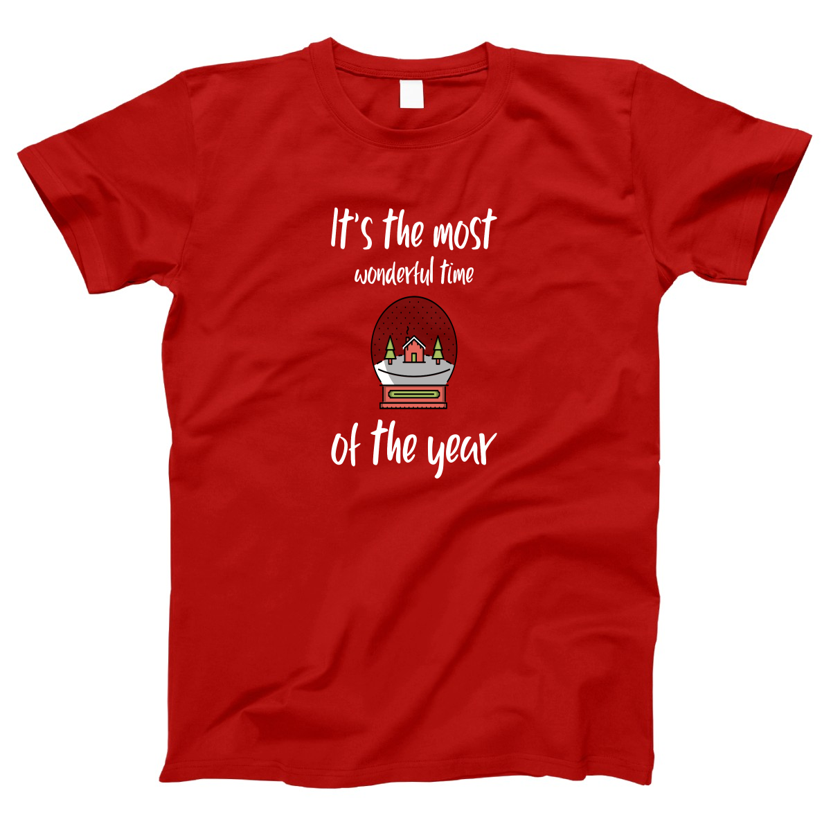 It is the Most Wonderful Time of the Year Women's T-shirt | Red