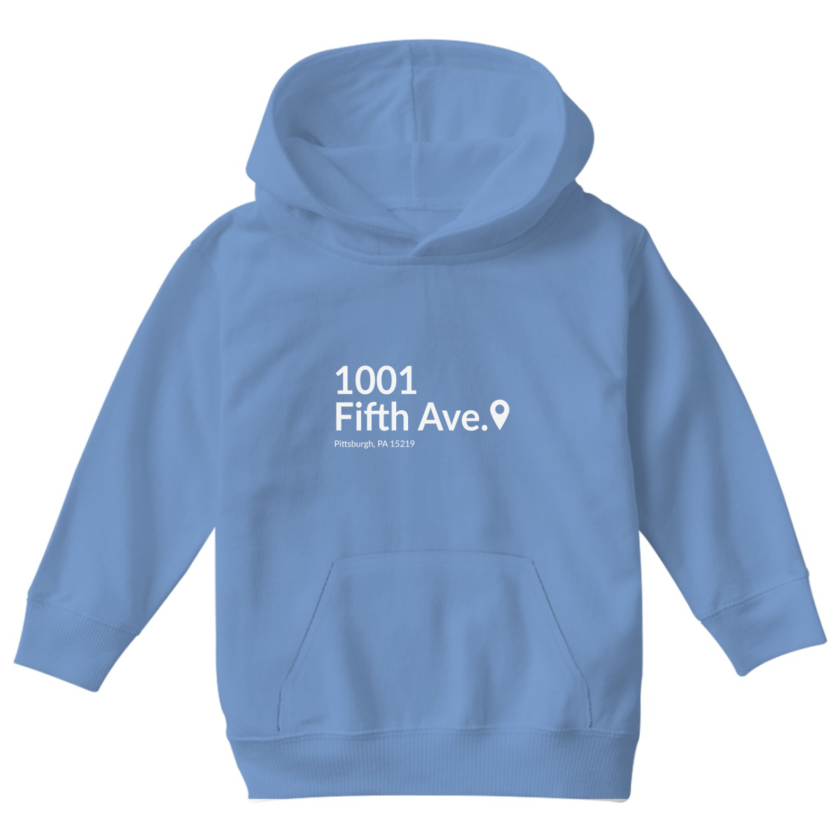 Pittsburgh Hockey Stadium Kids Hoodie | Blue