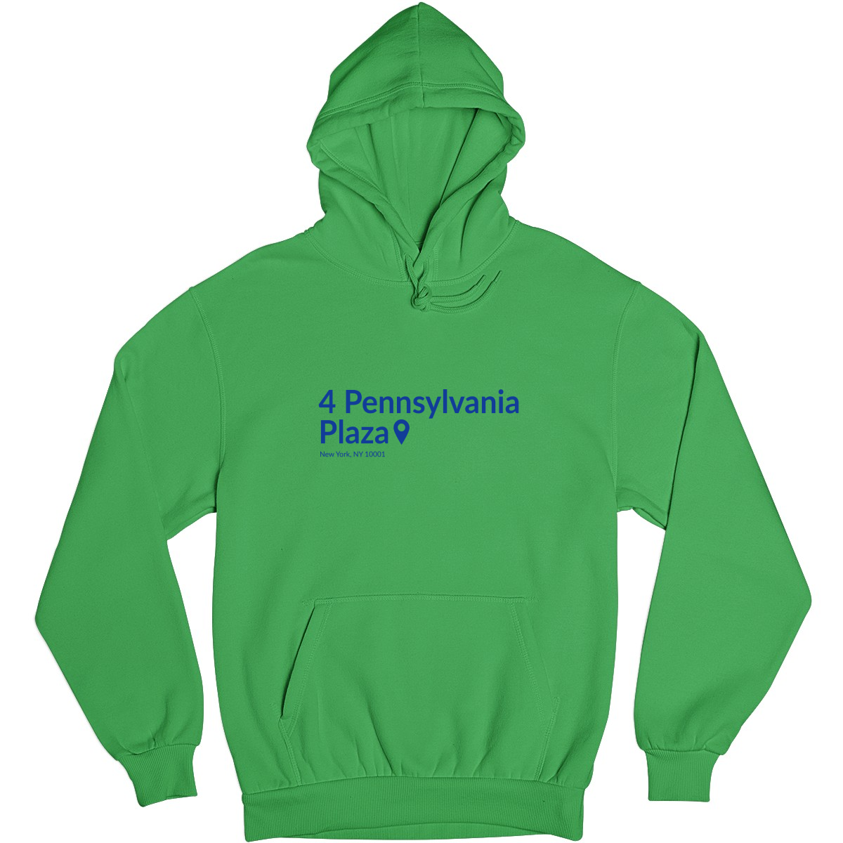 New York Basketball Stadium Unisex Hoodie | Green