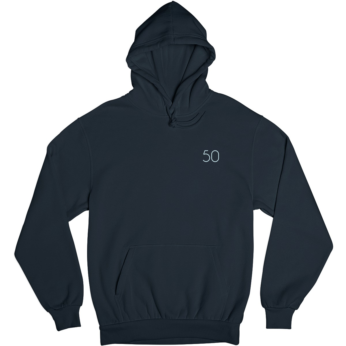 Simple 50 Unisex Hoodie | Navy