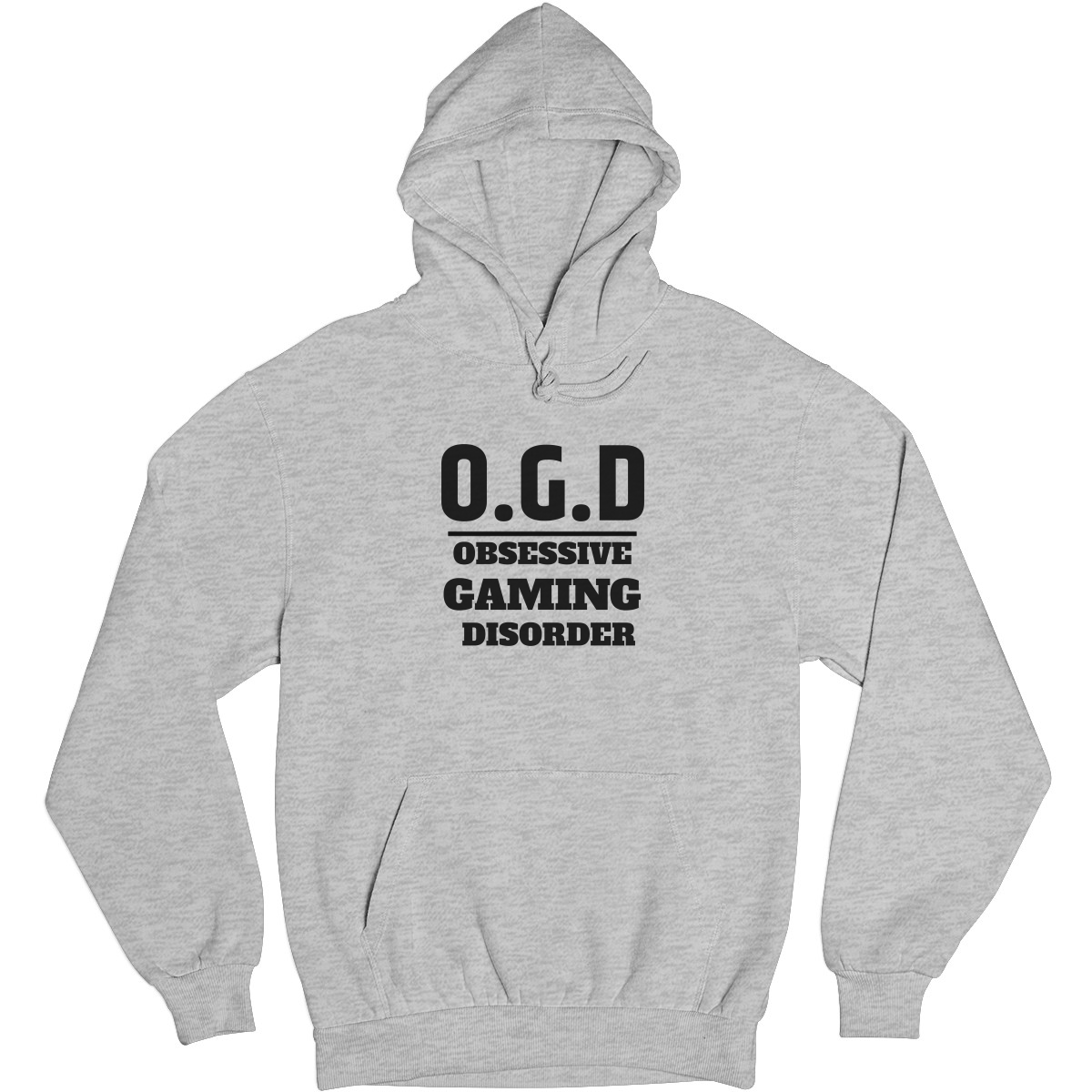 O.G.D Obsessive Gaming Disorder Unisex Hoodie | Gray