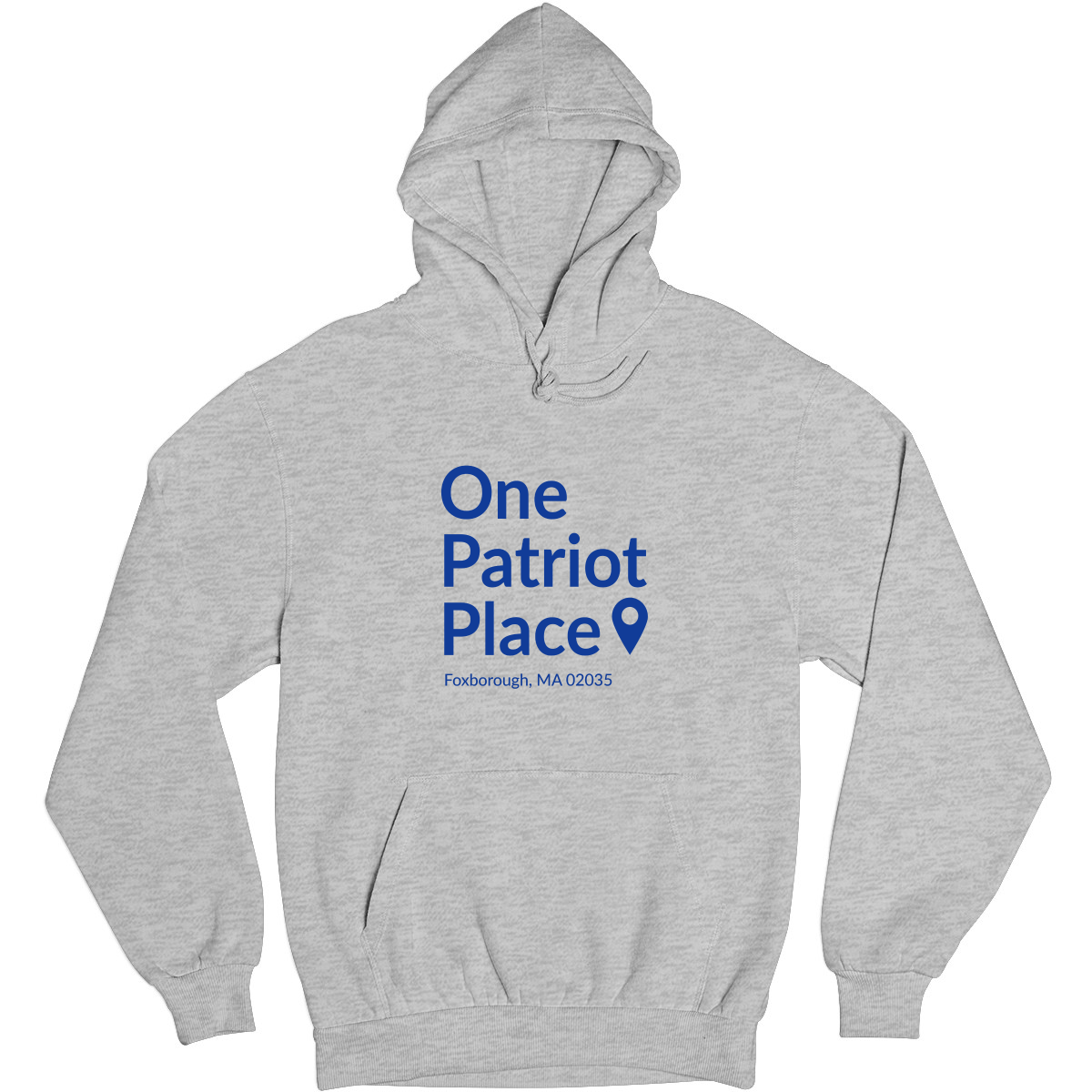 New England Football Stadium Unisex Hoodie | Gray