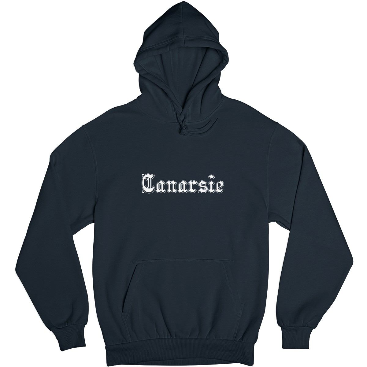 Canarsie Gothic Represent Unisex Hoodie | Navy