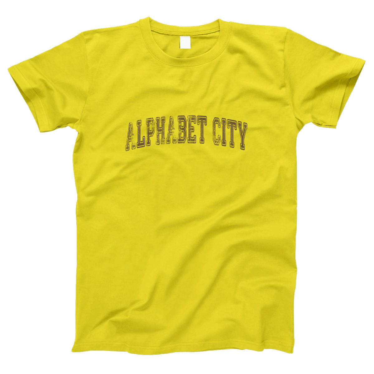 Alphabet City Represent Women's T-shirt | Yellow