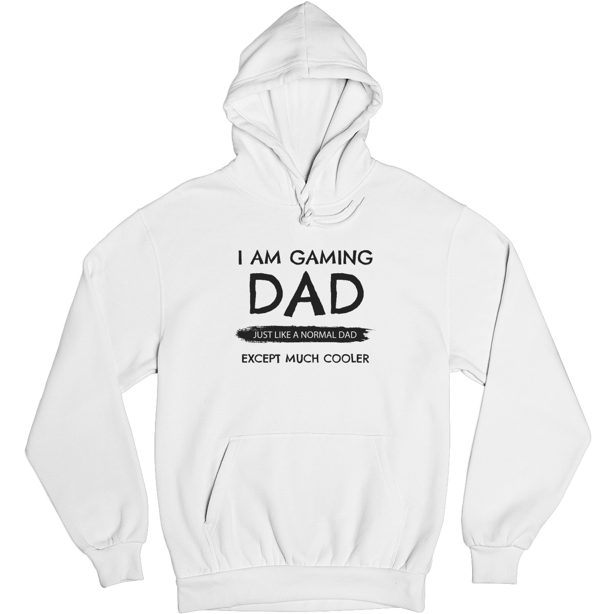 I'm a Gaming Dad Unisex Hoodie | White