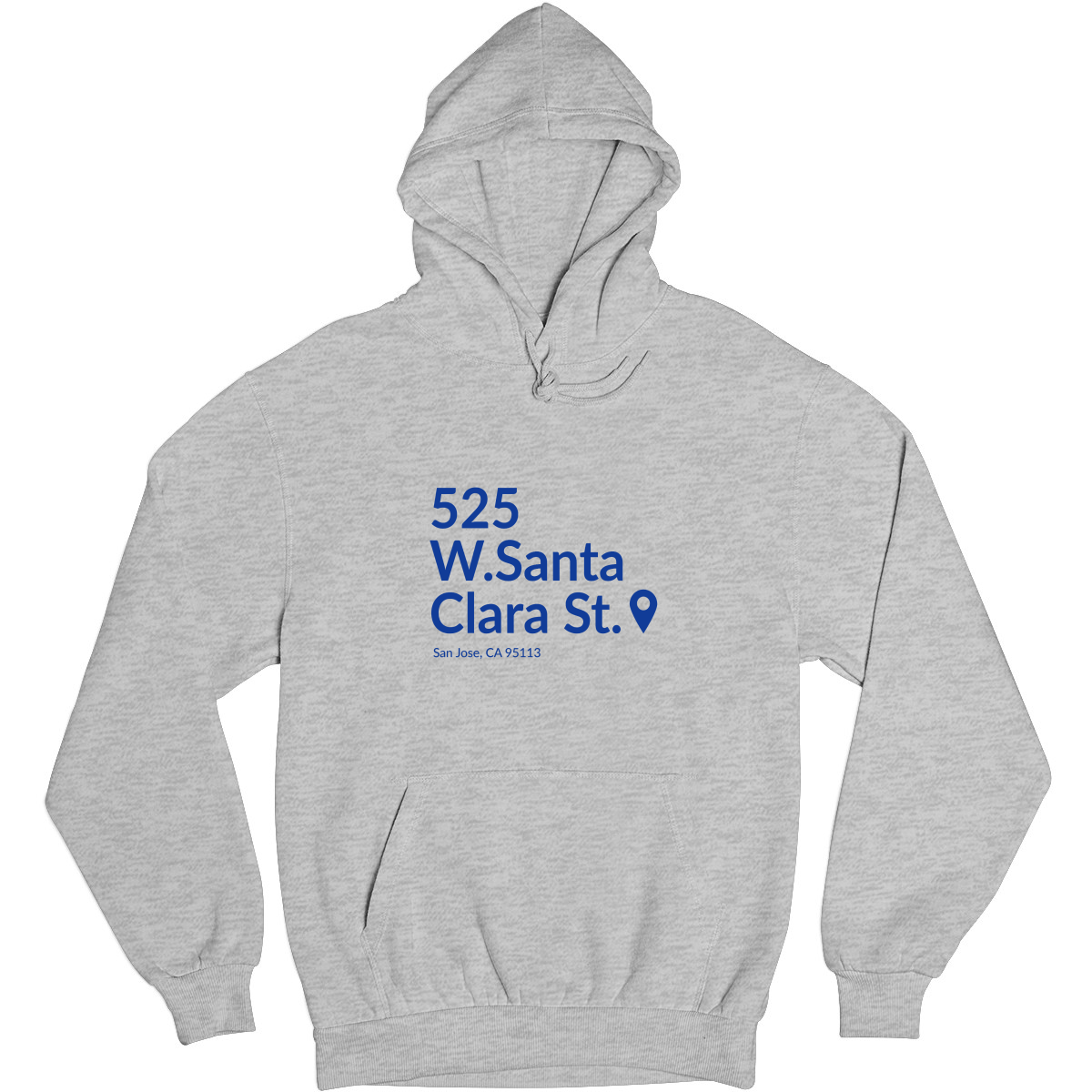 San Jose Hockey Stadium Unisex Hoodie | Gray