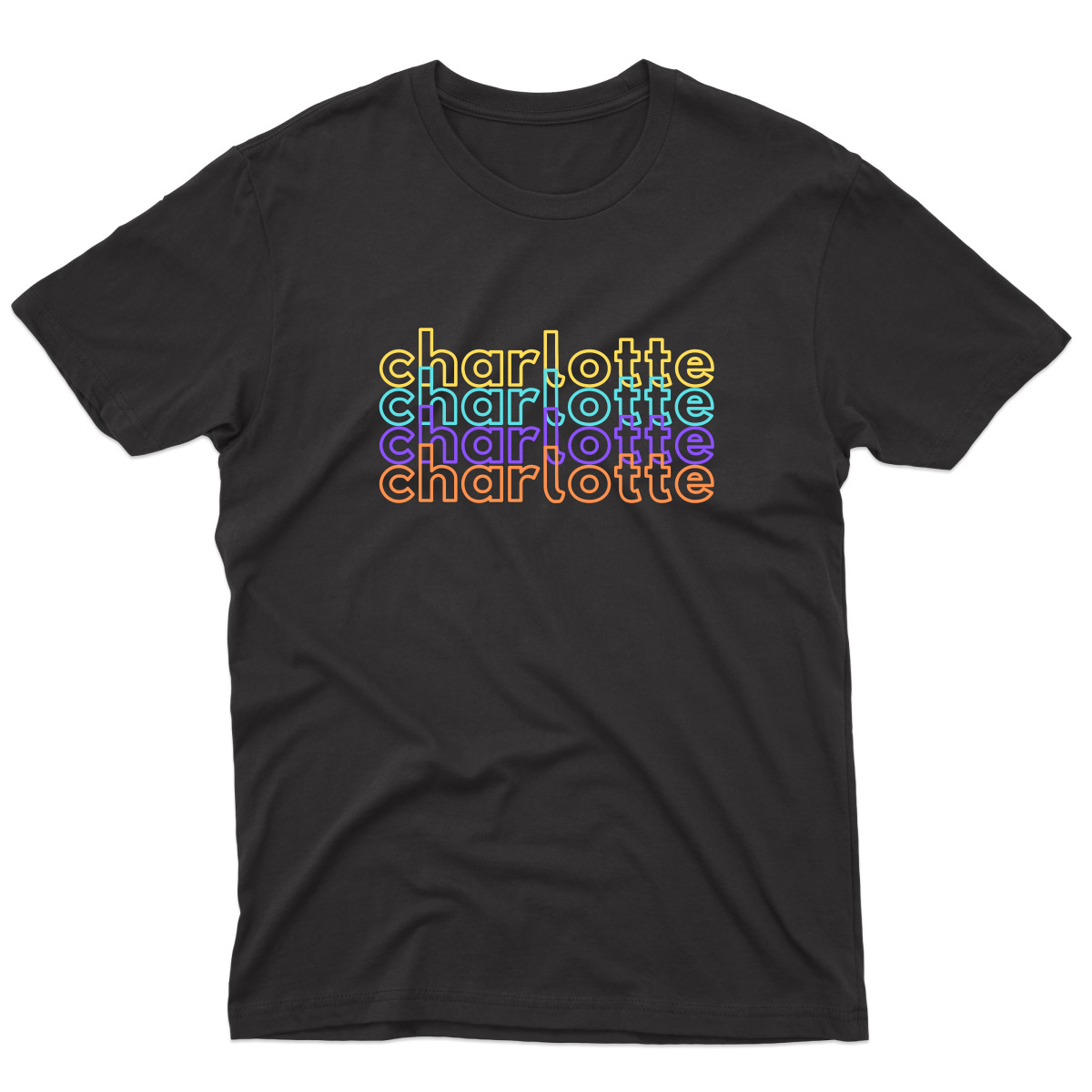 Charlotte Men's T-shirt | Black