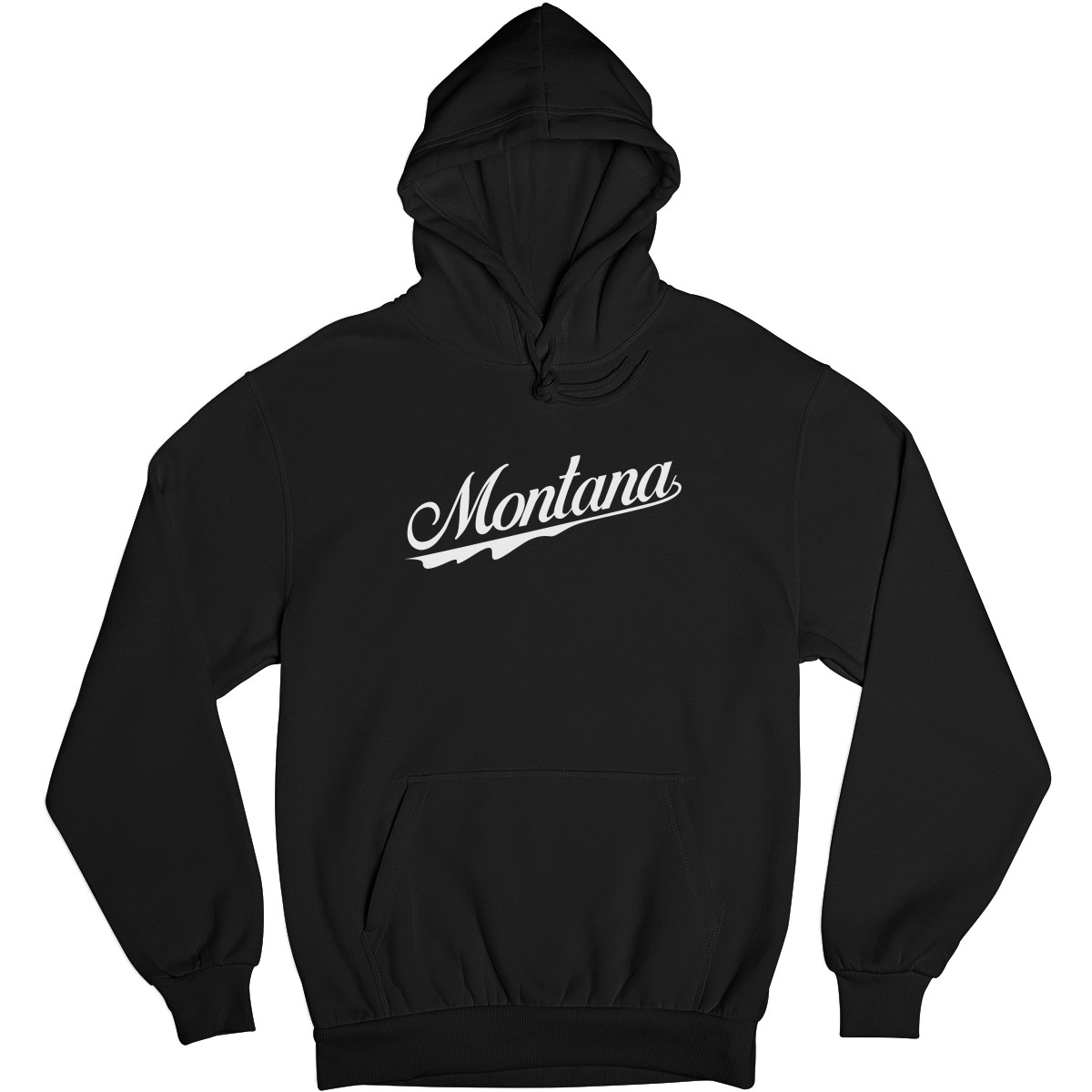 Montana Unisex Hoodie | Black