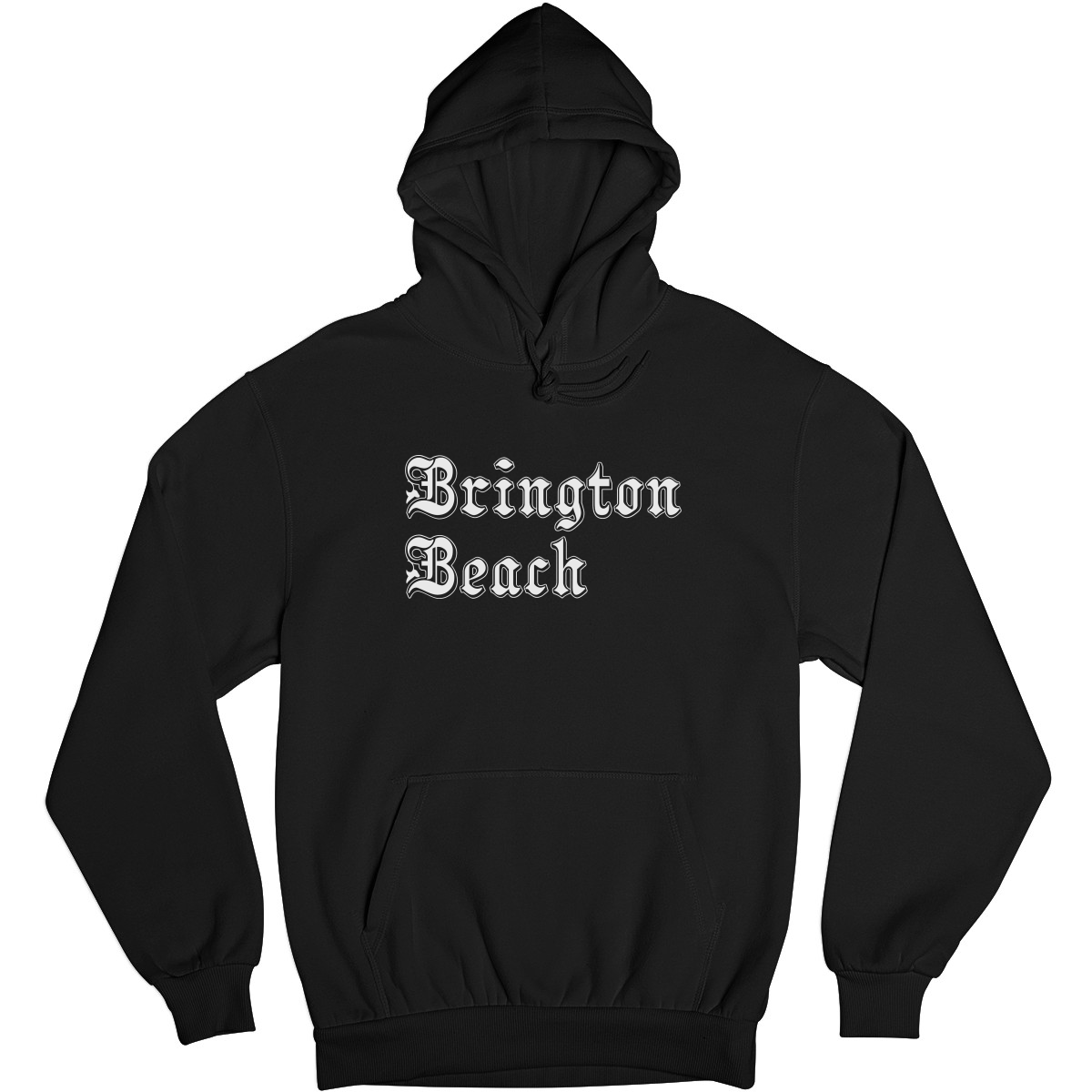 Brighton Beach Gothic Represent Unisex Hoodie | Black