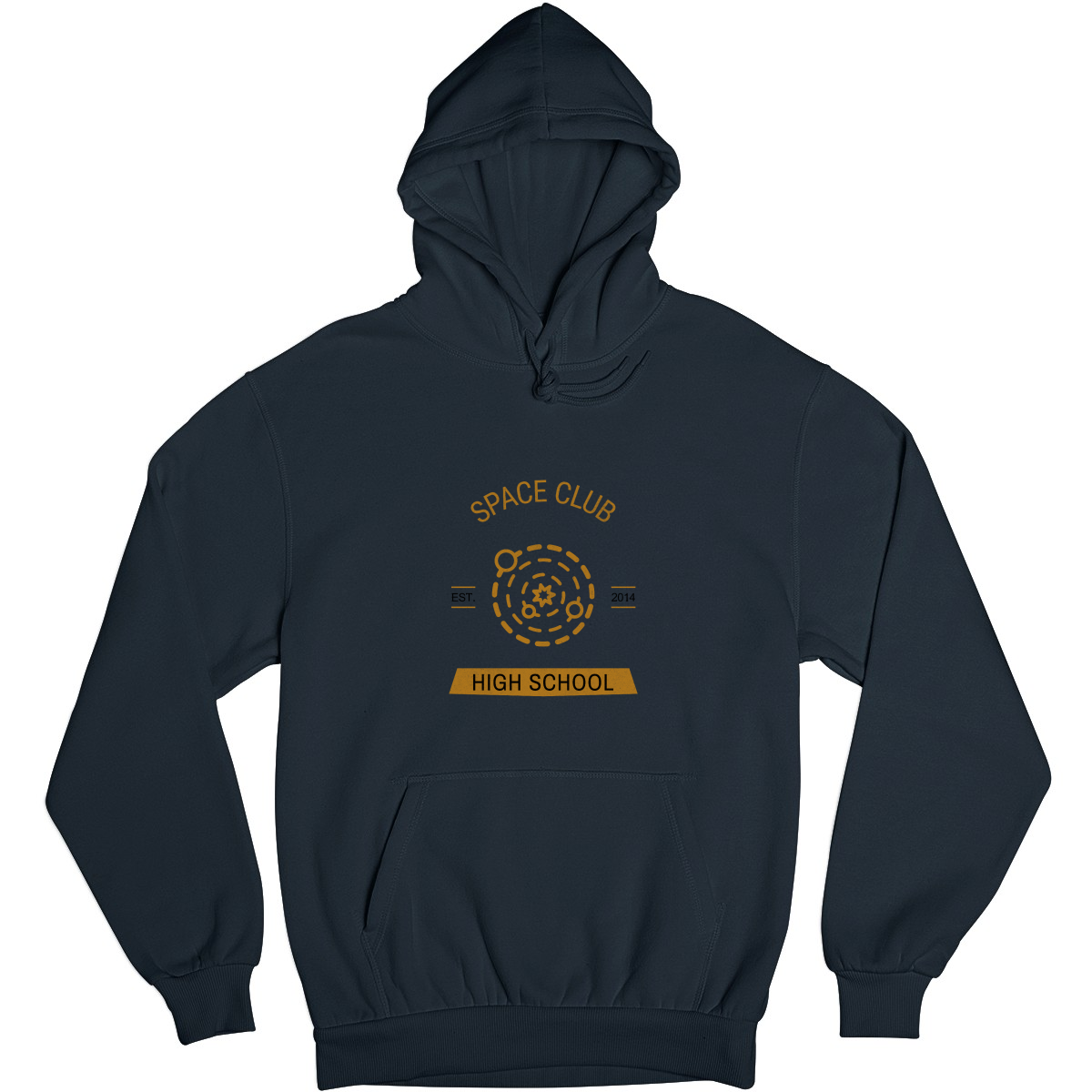 Space Club High School Unisex Hoodie | Navy