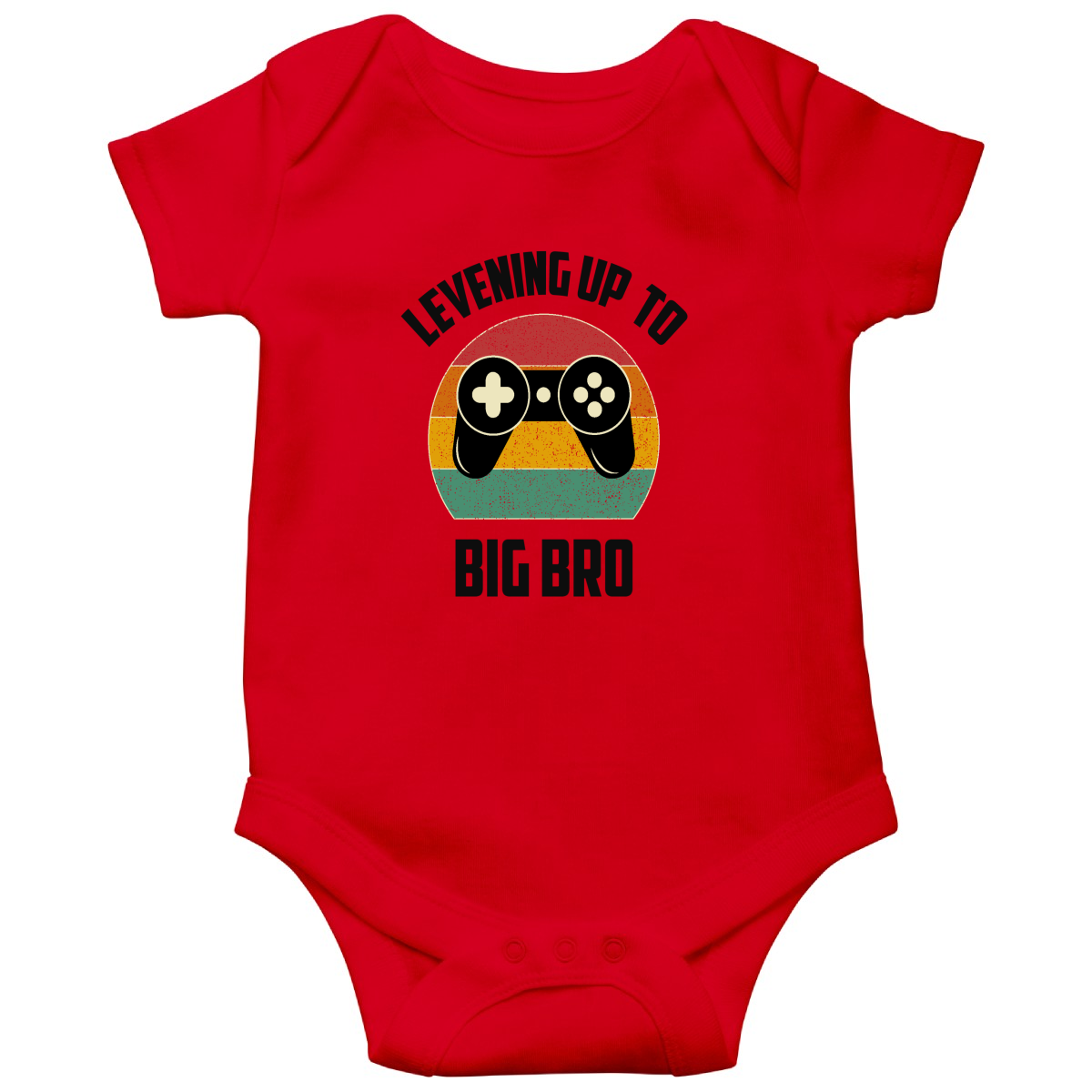 Leveling Up To Big Bro-2 Baby Bodysuits