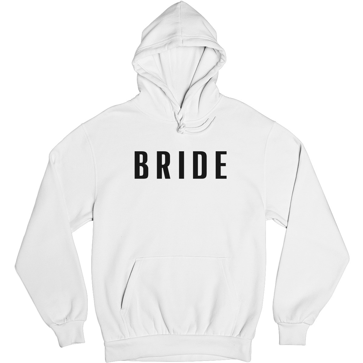 Bride Unisex Hoodie | White