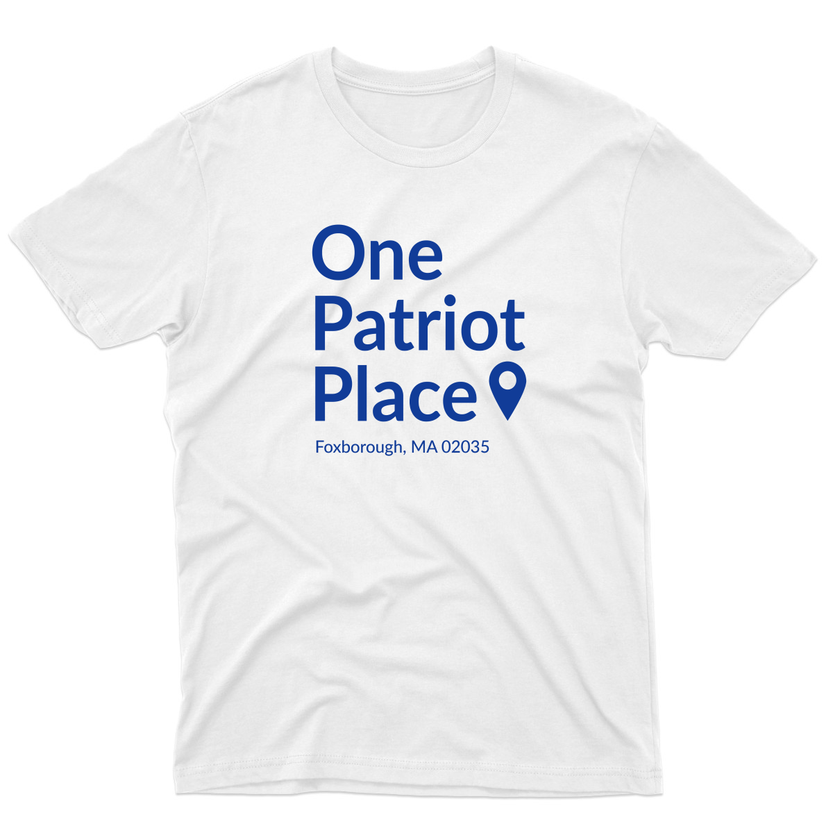 New England Football Stadium Men's T-shirt | White