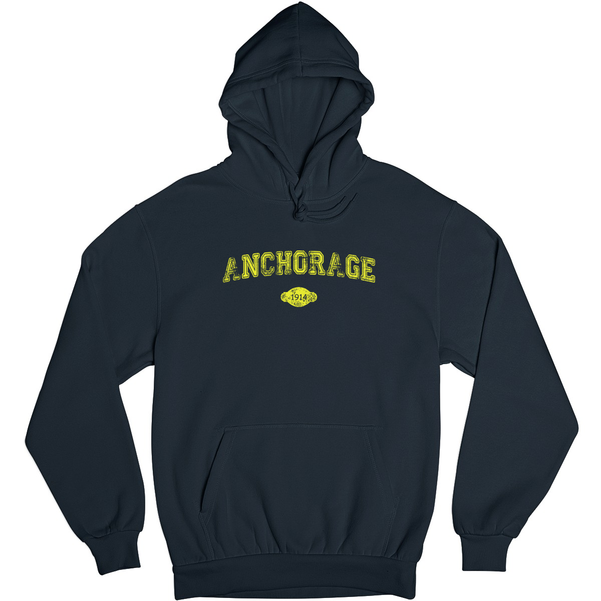 Anchorage 1914 Represent Unisex Hoodie | Navy