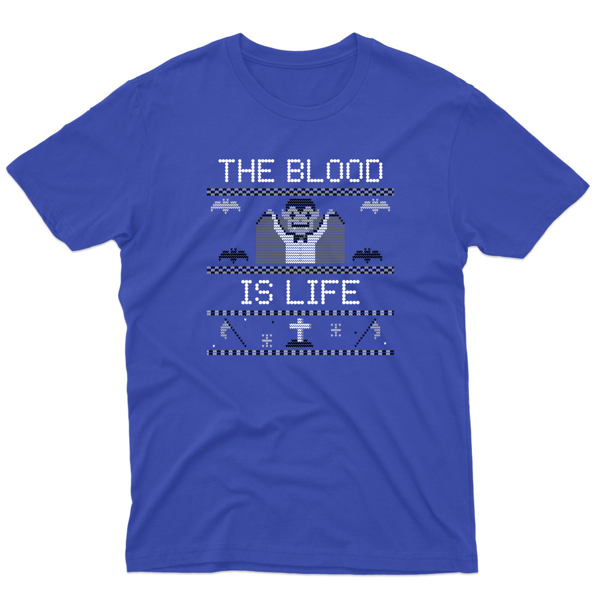 The Blood Is Life Men's T-shirt | Blue