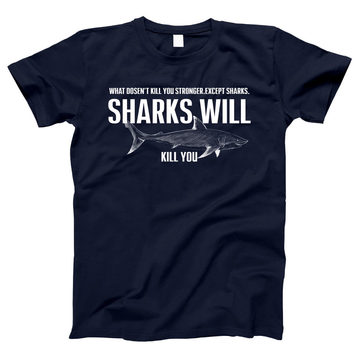 Sharks Women's T-shirt | Navy