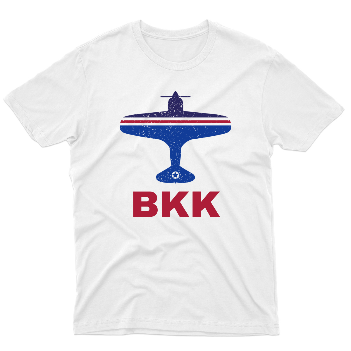 Fly Bangkok BKK Airport Men's T-shirt | White