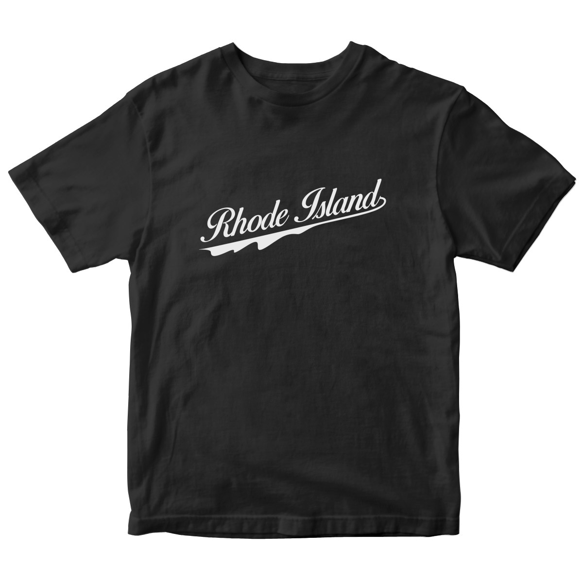 Rhode Island Kids T-shirt | Black