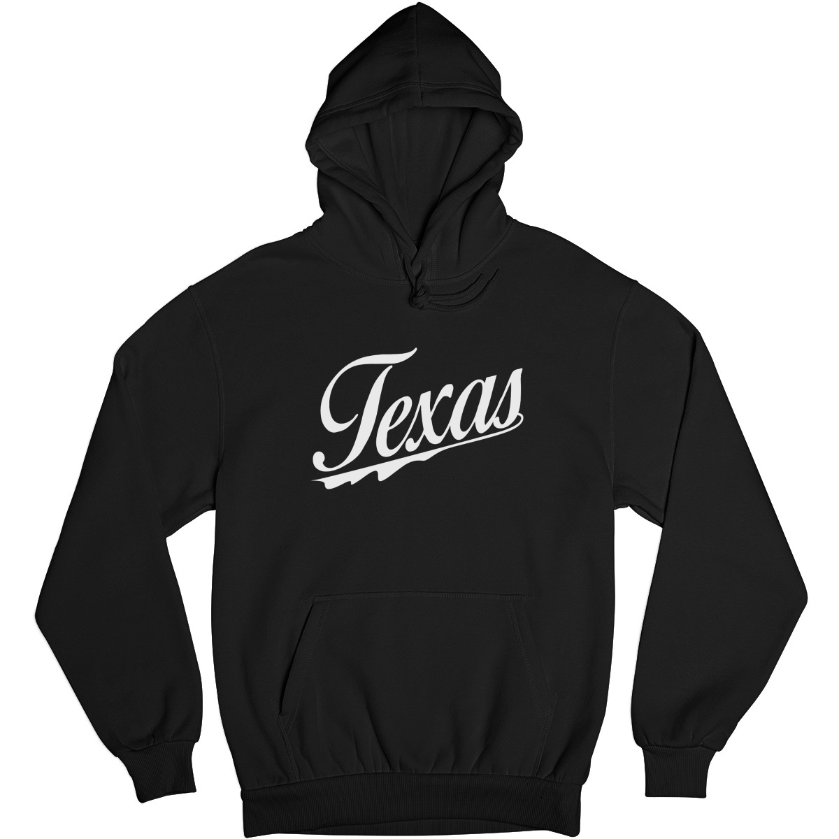 Texas Unisex Hoodie | Black