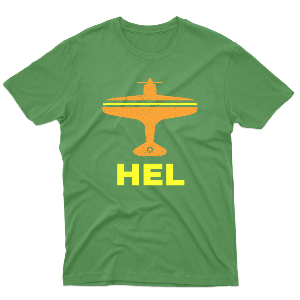 Fly Helsinki HEL Airport Men's T-shirt | Green