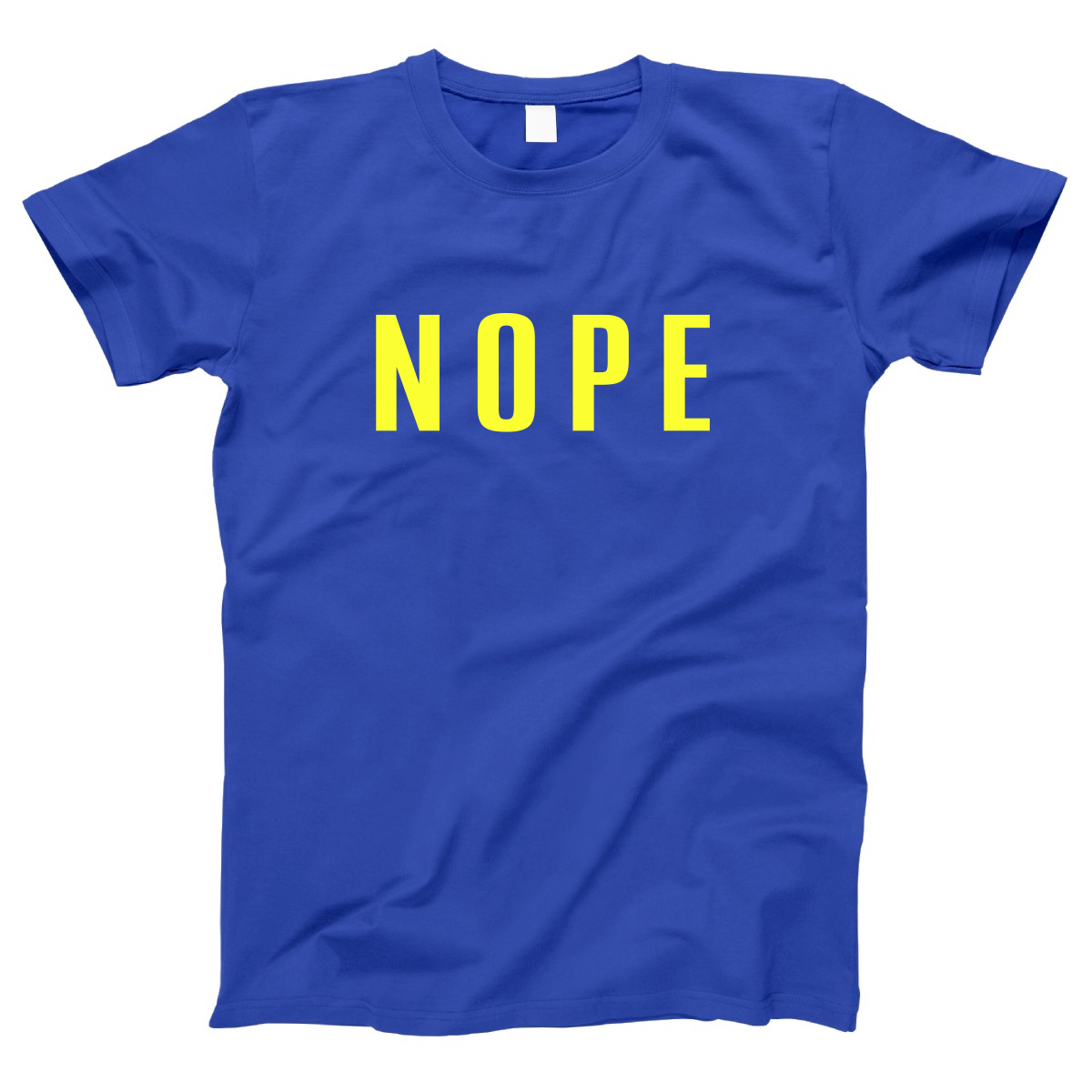 Nope Women's T-shirt | Blue