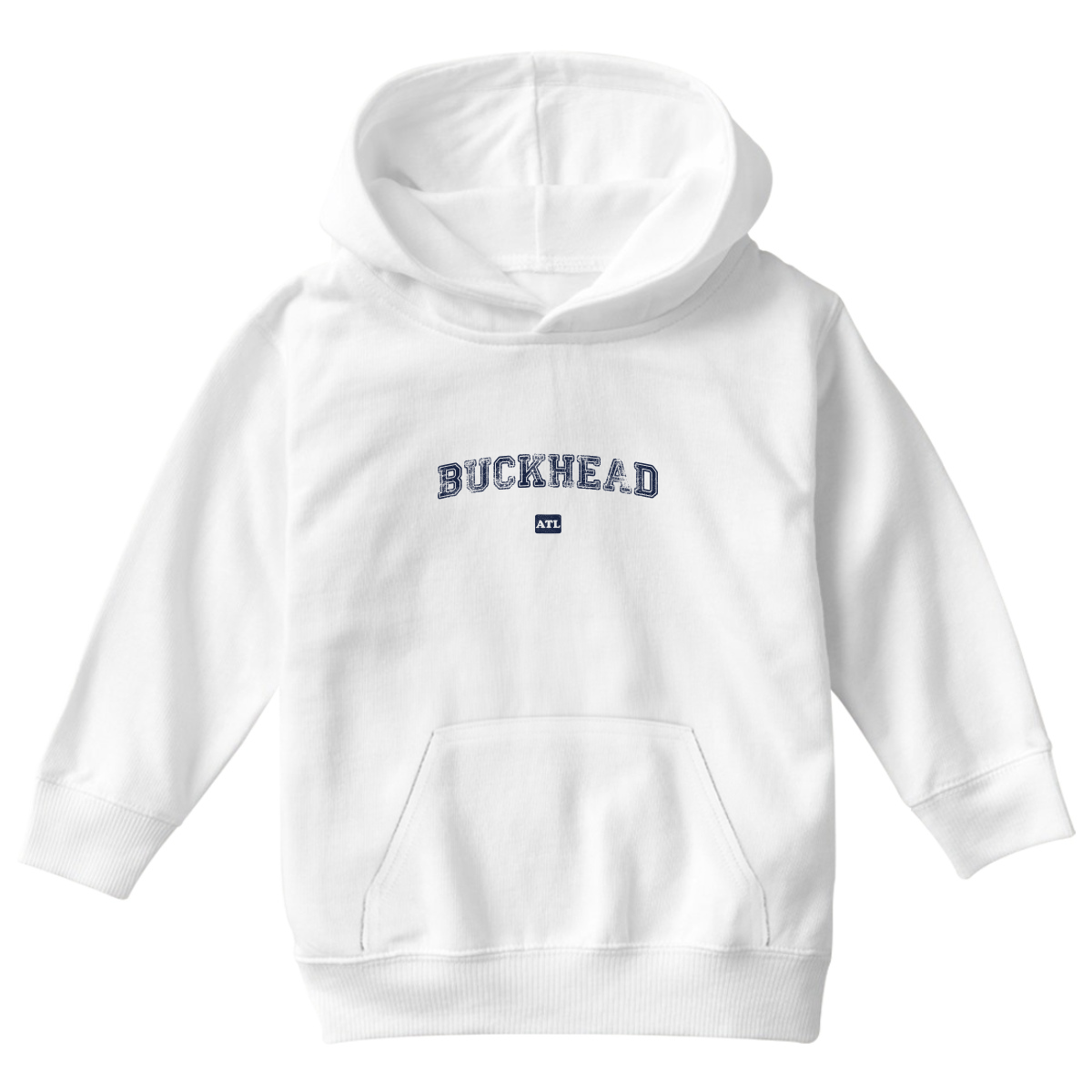 Buckhead ATL Represent Kids Hoodie | White