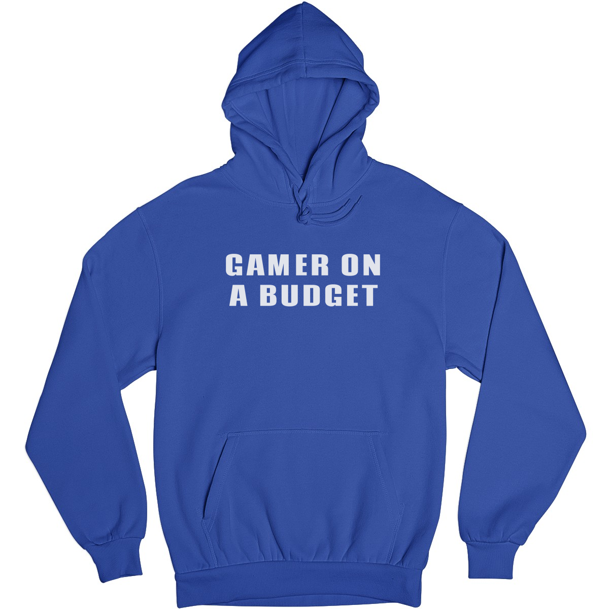 Gamer On A Budget Unisex Hoodie | Blue