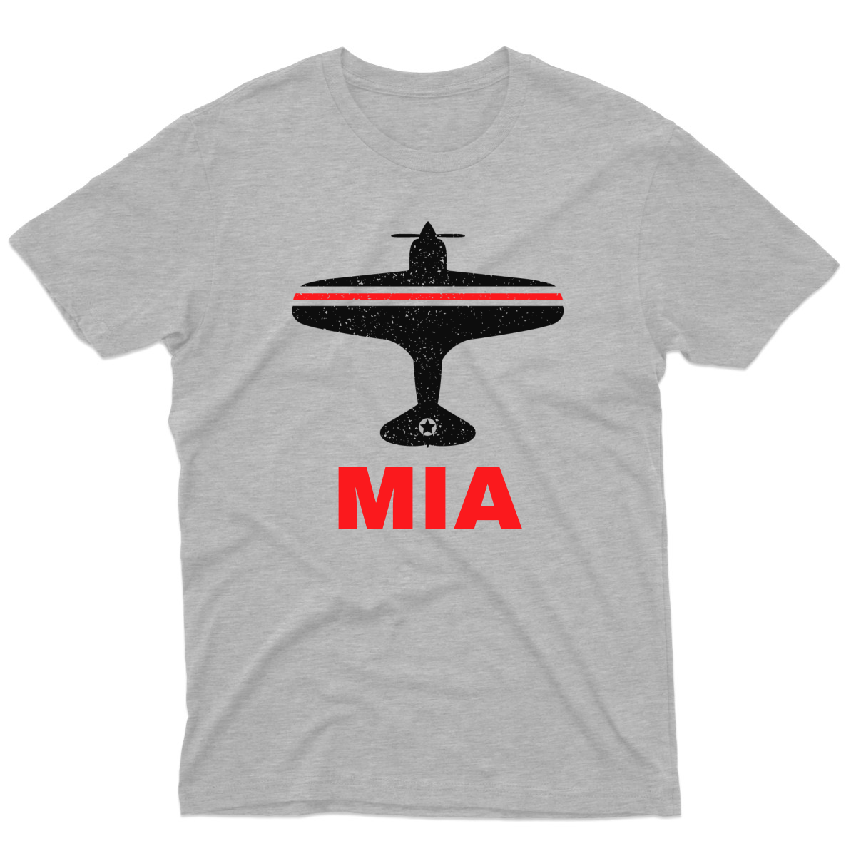 Fly Miami MIA Airport Men's T-shirt | Gray