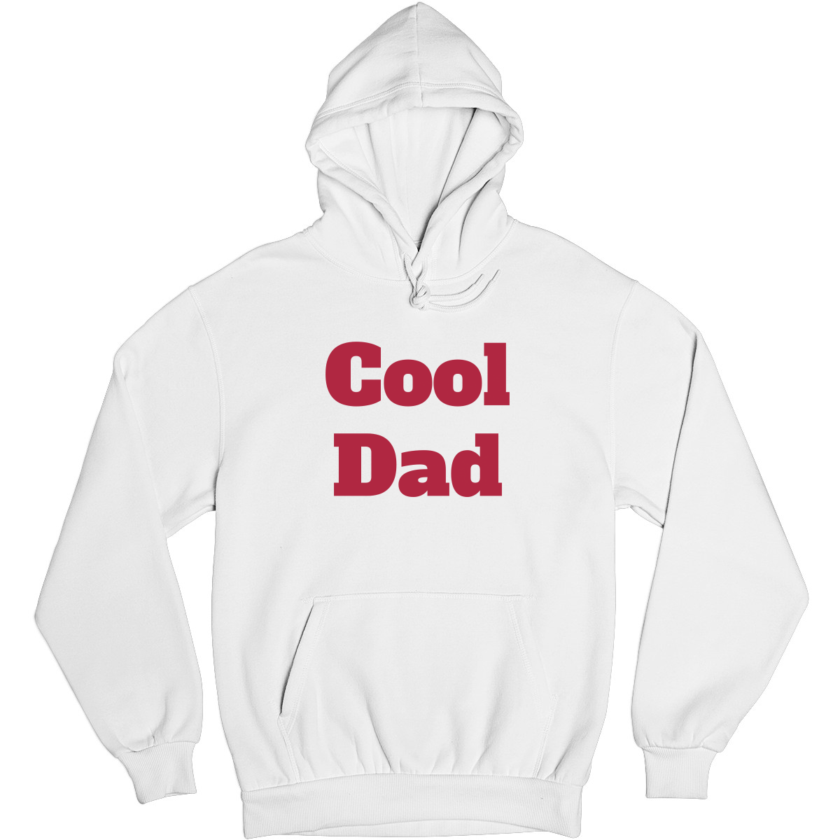 Cool Dad Unisex Hoodie | White