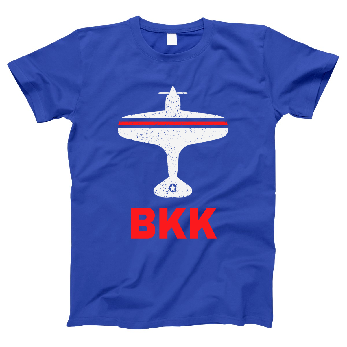 Fly Bangkok BKK Airport Women's T-shirt | Blue