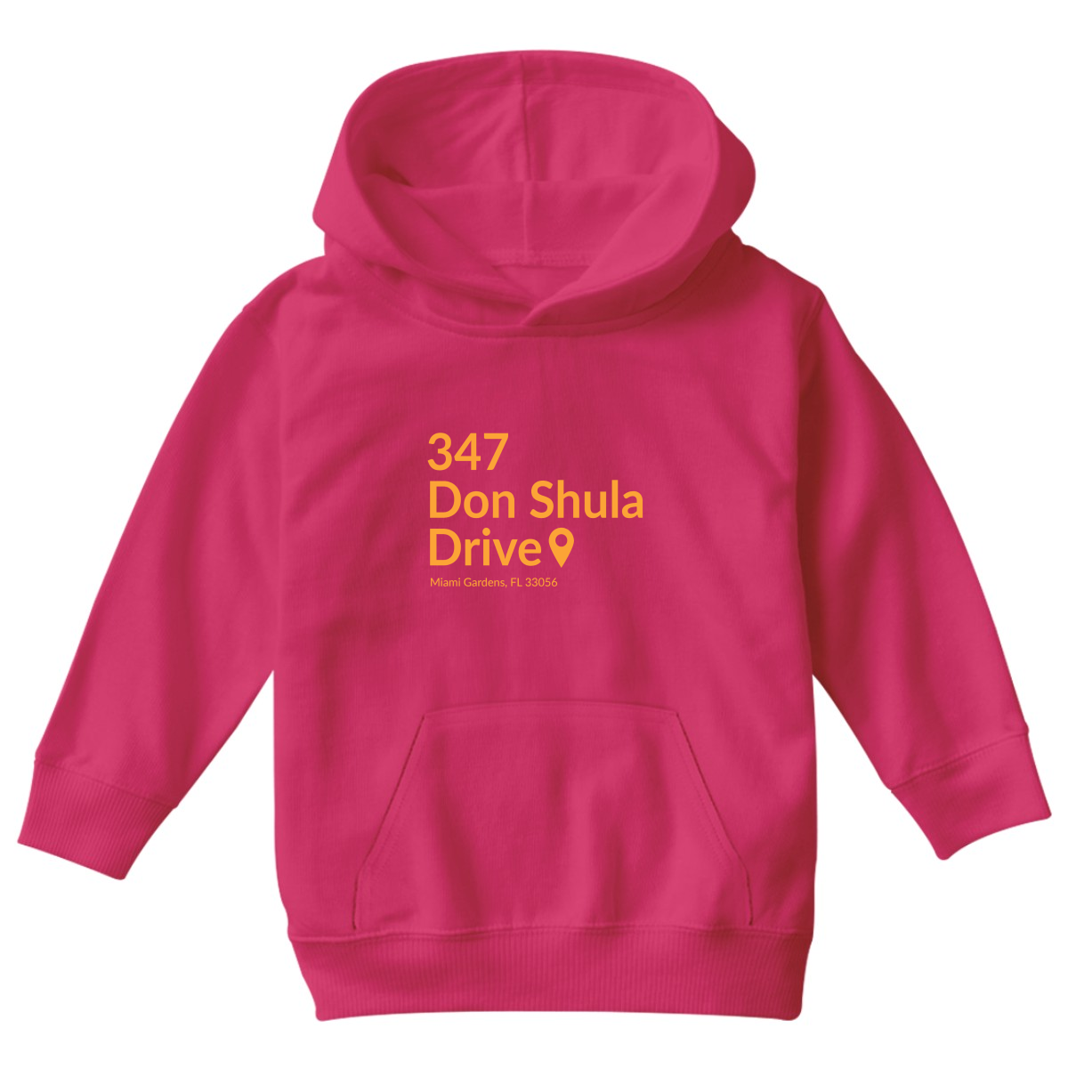 Miami Football Stadium Kids Hoodie | Pink