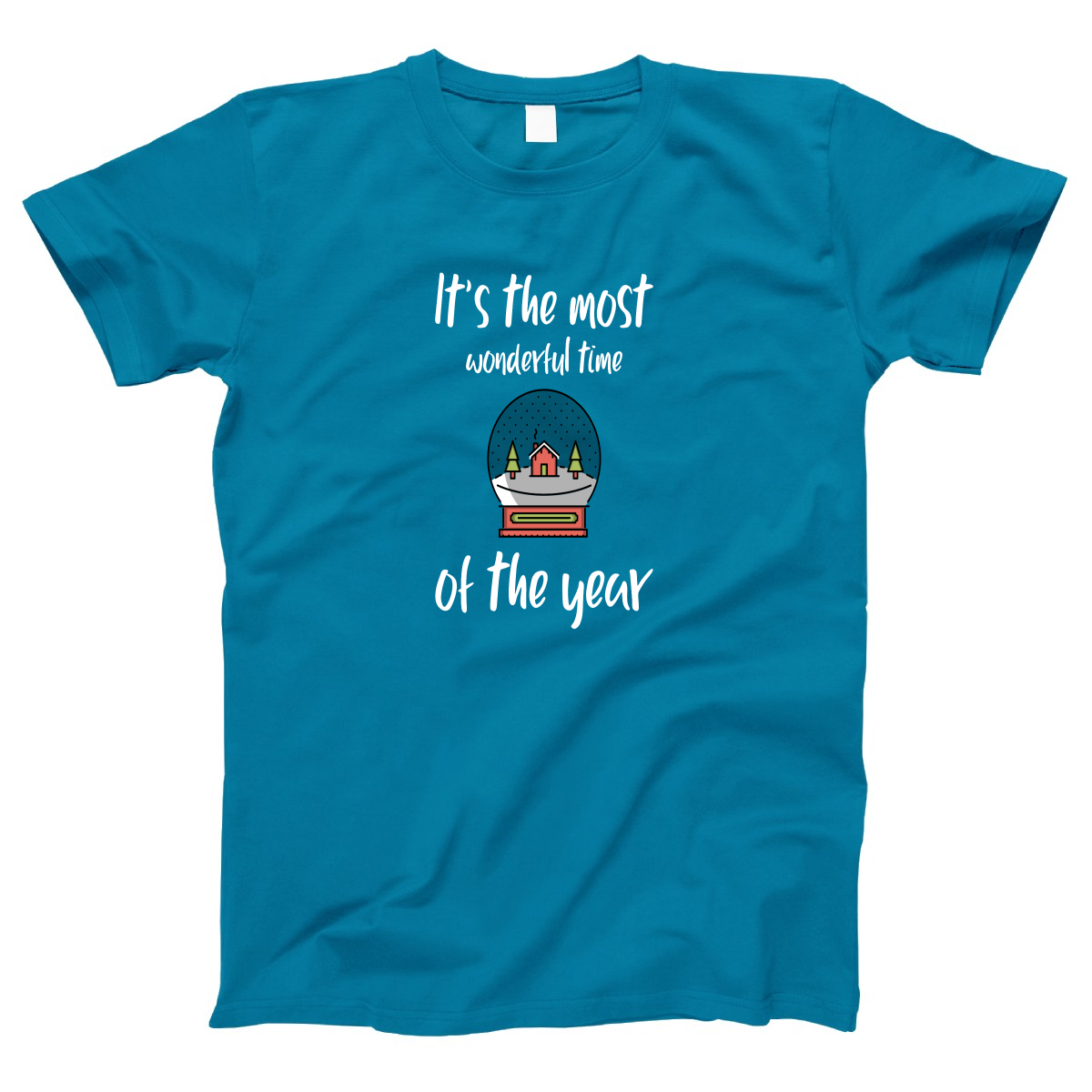 It is the Most Wonderful Time of the Year Women's T-shirt | Turquoise