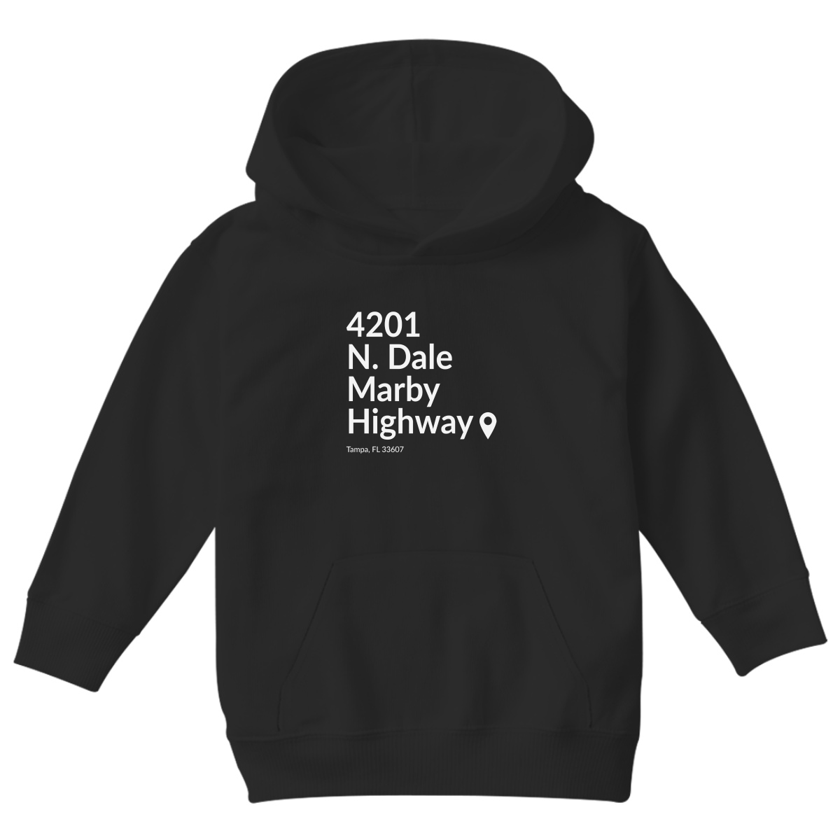 Tampa Bay Football Stadium Kids Hoodie | Black