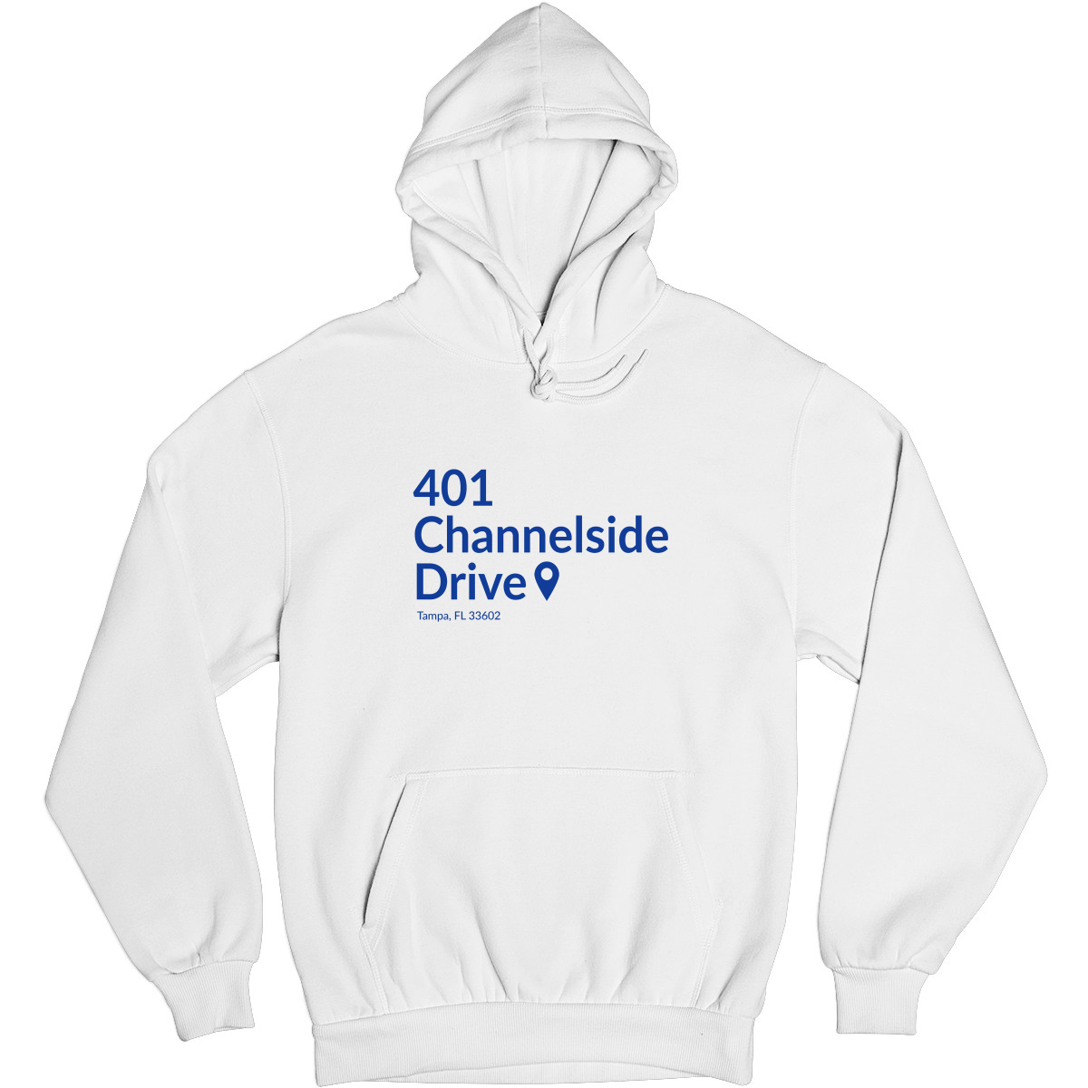 Tampa Bay Hockey Stadium Unisex Hoodie | White