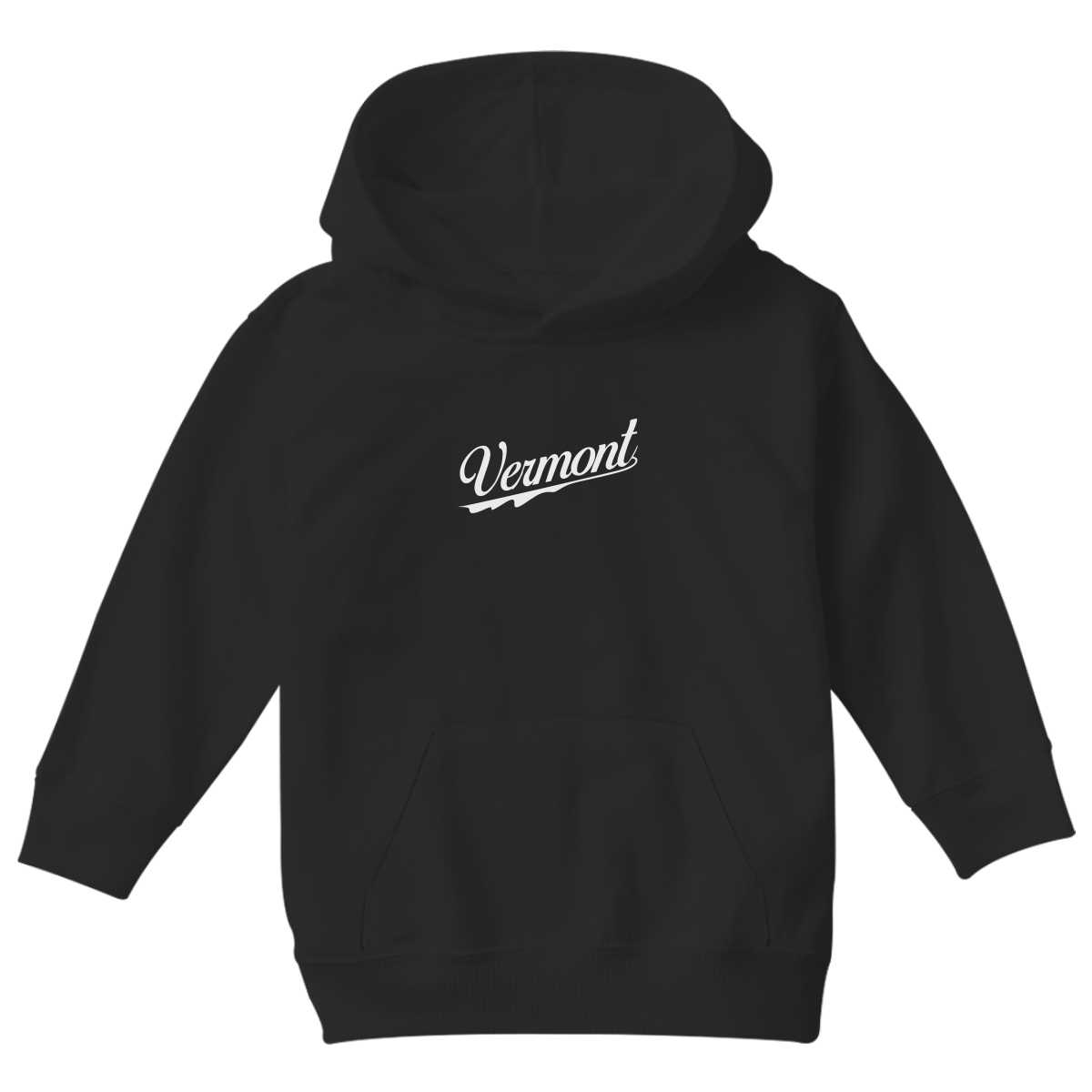 Vermont Kids Hoodie | Black