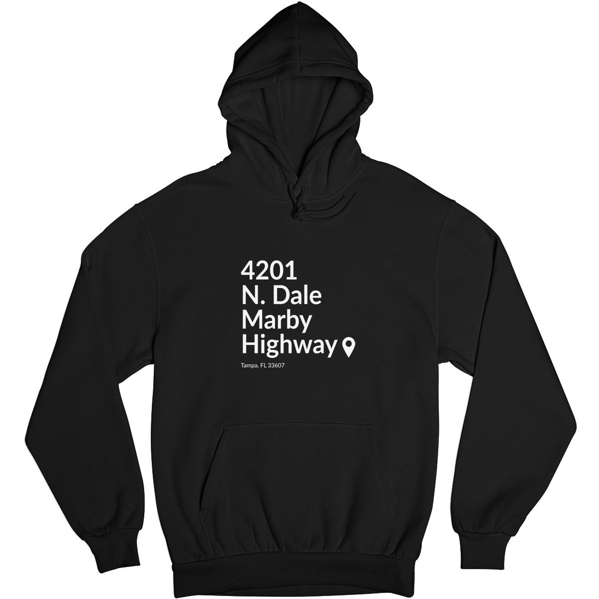 Tampa Bay Football Stadium Unisex Hoodie | Black