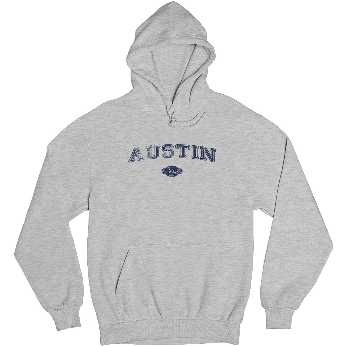 Austin 1839 Represent Unisex Hoodie | Gray