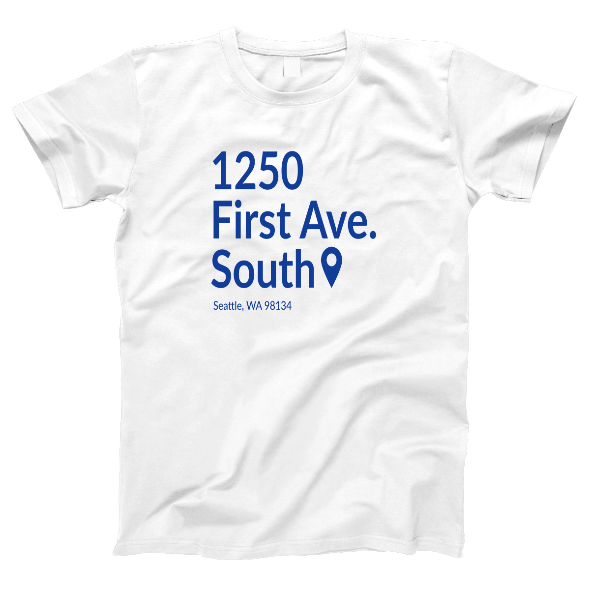 Seattle Baseball Stadium Women's T-shirt | White