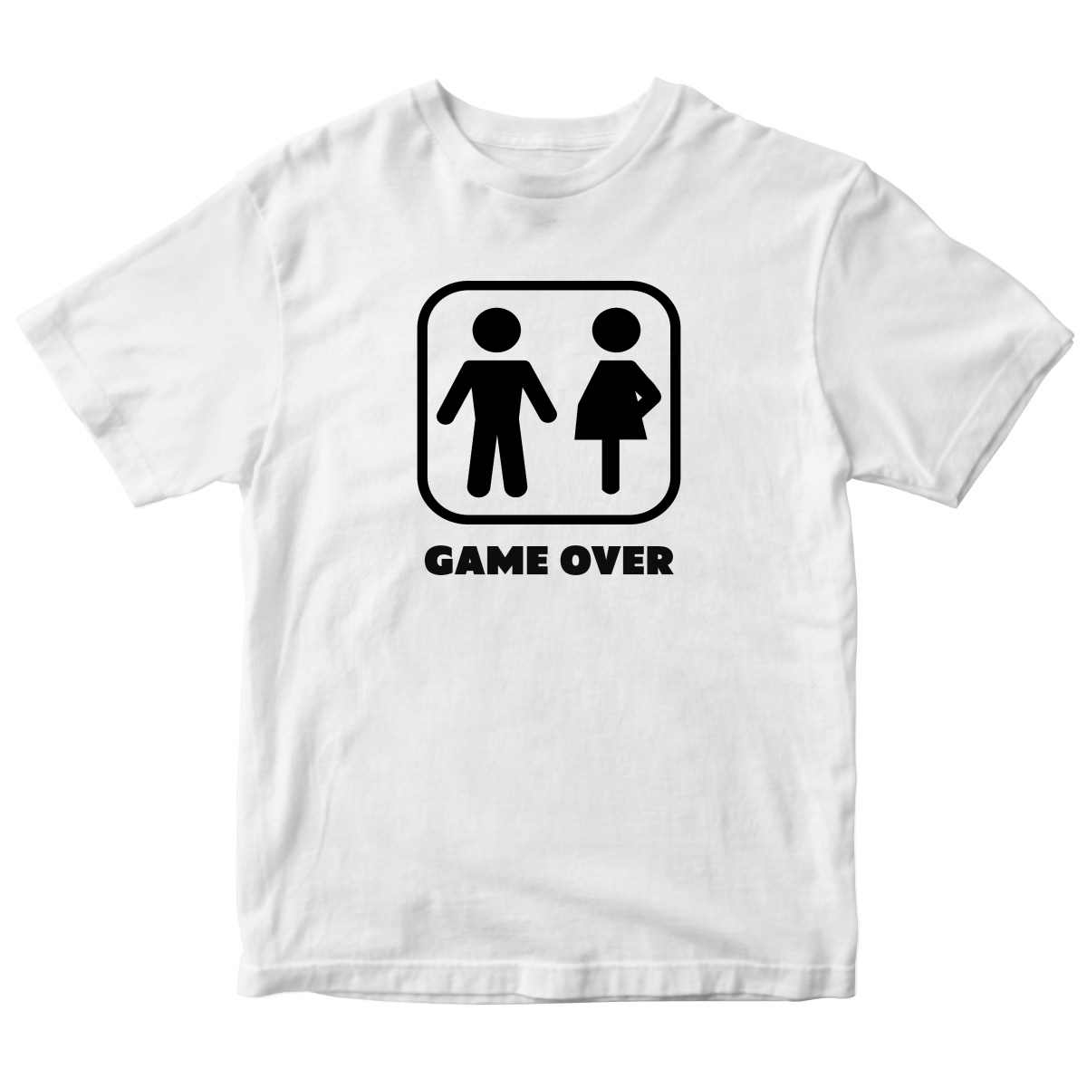 Game Over  Kids T-shirt | White