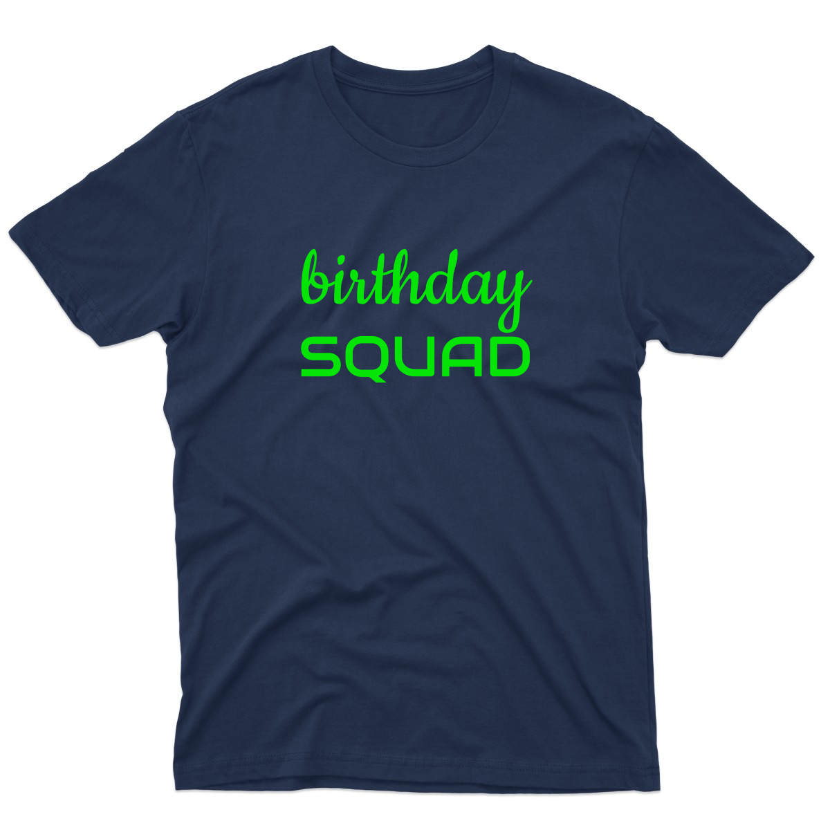 Birthday SQUAD Men's T-shirt | Navy