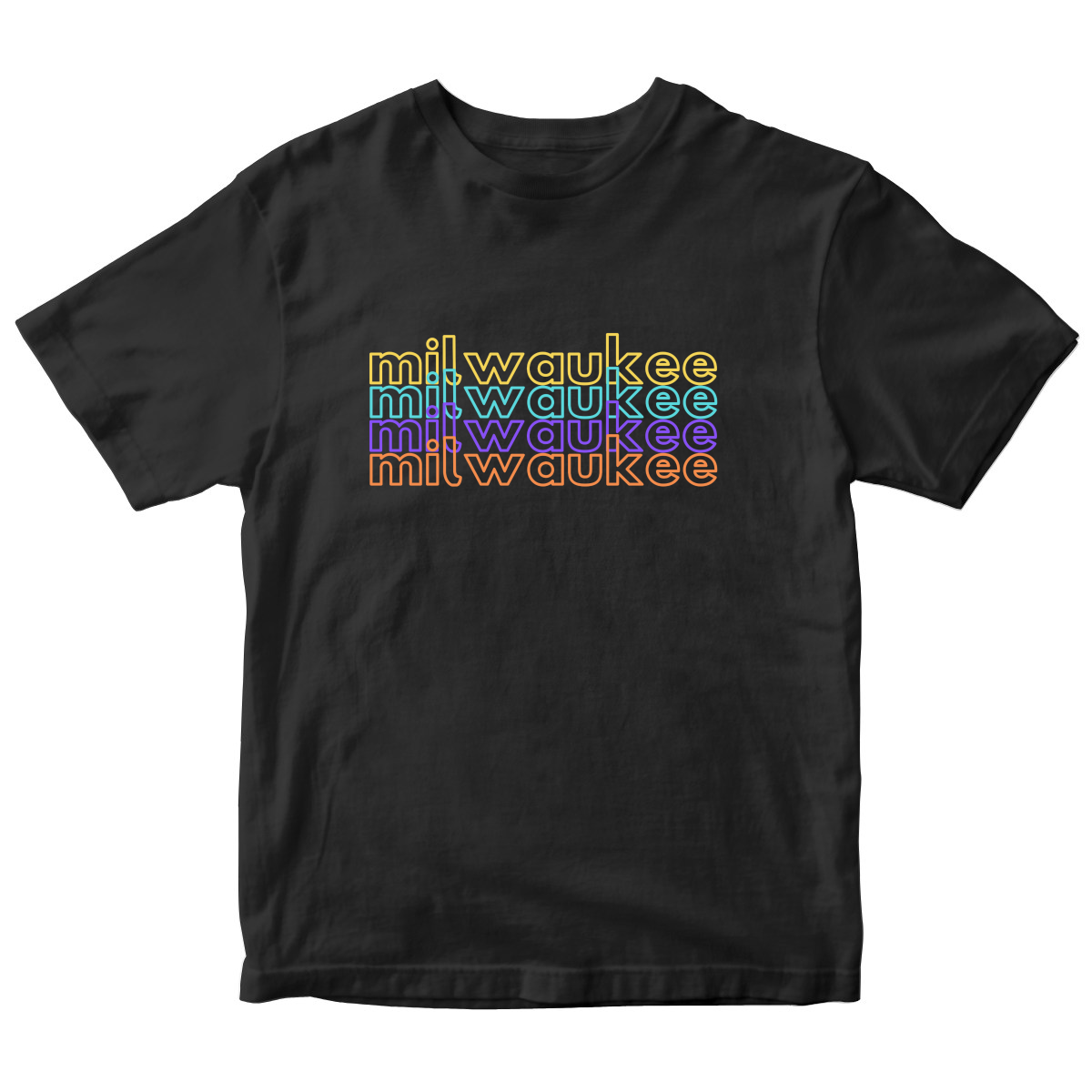 Milwaukee Kids T-shirt | Black